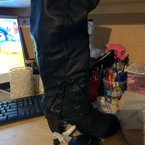 Torrid extra wide calf boots